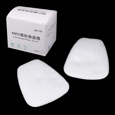 5N11 Cotton Filters Set Replaceable For 6200/7502/6800 Mask Chemical Respira_>' • $6.64